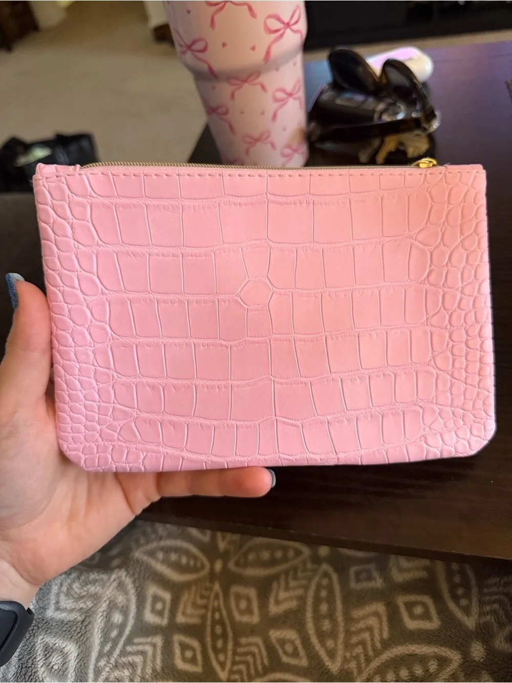 IPSY Glam Bag pouch punk faux croc February 2026.